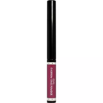 Dodo Eyebrow Tint Powder ET30 Burgundy Brown 1g Макияж глаз Брови (1) Используя сторону кисти с чернилами, проведите линию от центра брови к кончику.