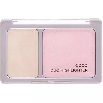 Dodo Japan Dodo Makeup Dodo Duo Highlighter 01 Veil Pink Eye Makeup Eye Color & Eye Shadows Наносите на области, которые вы хотите увеличить или осветлить.