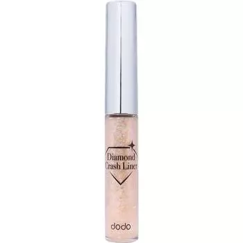 Dodo Makeup Dodo Diamond Crush Liner 4 Apricot Coral Eye Makeup Eye Color & Eye Shadows Отрегулируйте излишки жидкости на кисти и проведите вдоль ресниц l