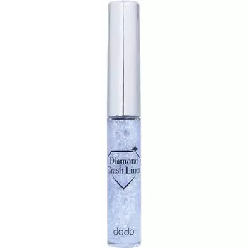 Dodo Makeup Dodo Diamond Crush Liner 5 Lavender Blue Eye Makeup Карандаш для век и тени для век Удалите излишки жидкости с кисточки и проведите вдоль ресниц l