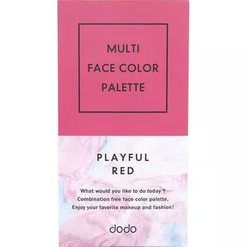 Dodo Makeup Палитра теней для век Dodo Multi Face Color Palette #20 Playful Red Skin Makeup Инструкция по применению Палитра пронумерована слева направо A, B и C.