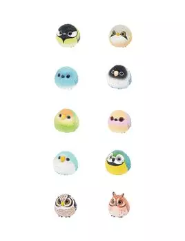 DODOWO Chubby Chick Series 4th PVC ABS Trading Figure Box of 8 Dream Island &