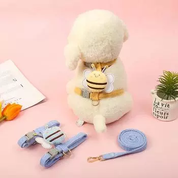 Dog Accessories Bag For Dogs Leash Supplies Strap Harness Pets Pet Sling Small Home. Collar Breed Articles Goods Chest Products 2-4kg жёлтый