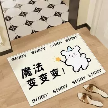 Dog Bathroom Floor Mat Diatom Absorbent Non-slip Quick Drying Toilet Toilet Foot Mat Into The Bathroom Door Blanket 40 * 60CM Diatom Mud
