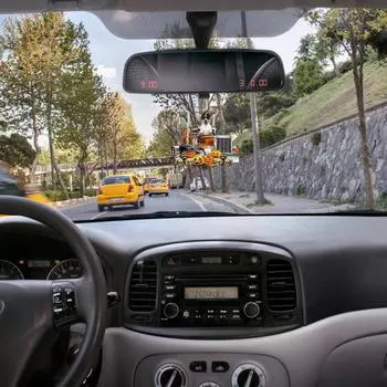 Dog Car Pendant Rock Dog Acrylic Decor Adjustable Design Vehicle Decorative Tool For RVs SUVs Trucks And Most Cars