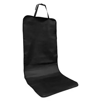 Dog Car Seat Cover Waterproof Car Front Seat Cover With Elastic Strap Easy Installation Scratchproof Nonslip Pet Pad Car Seat чёрный