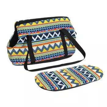 Dog Carrier Classics Print Slings Bag Soft Padded Puppy Backpack For Small Dogs Cats Travel Portable Pet Chihuahua Pug Supplies S