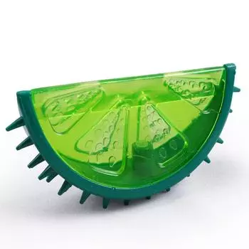 Dog Chewing Toy Interactive Ice Freezable Pet Teething Toy for Puppies Treat Training ToolPineapple