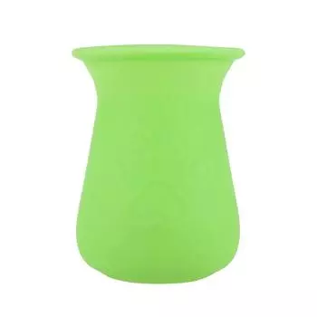 Dog Cleaner Cup Pet Foot Washer Dog Cleaning Brush Claws Massage Grooming зелёный