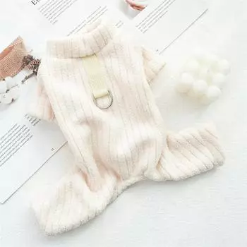 Dog ClothesWinter Thickened and Warm Pet Cat Clothing Dog Four-legged Clothes Teddy Corgi Cat XS