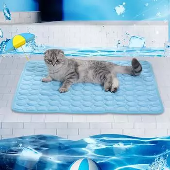 Dog Cooling Mat Summer Pet Cold Bed Large For Small Big Dogs Pet Accessories Cat Durable Blanket Sofa Cat Ice Pad Blanket