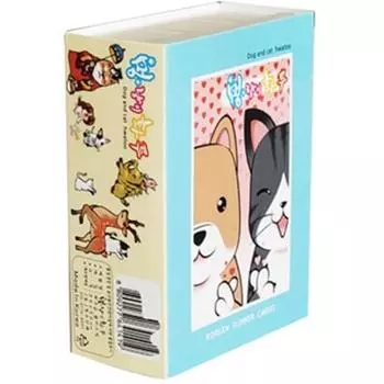 Dog design hwatu, popular Korean game