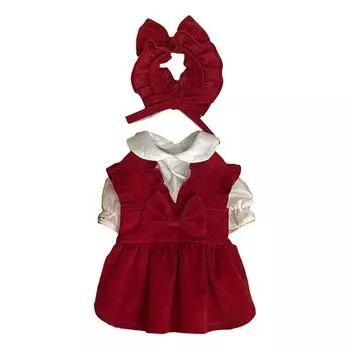 Платье для собак Одежда для маленьких девочек, теплая одежда для бишон фризе, померанского пуделя