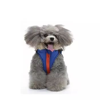 Dog Fall Winter Jacket Puppy Vest Coats Dog Warm Windproof Outdoor Jackets with Zipper S