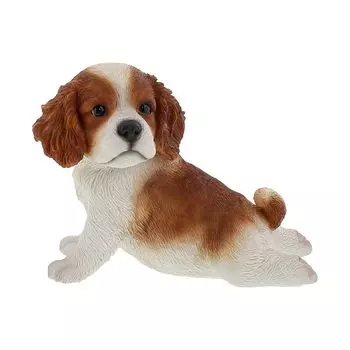 Dog Figurine Interior Polyresin Animal Stretch Cavalier Benny s Benny s QB-028K