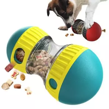 Dog Funnel Ball Toys Slow Food Adjustable Slow Food Puzzle Puppy Toys Avoid Dog Split Home Pet Entertainment Leisure Toys зелёный