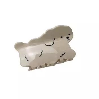 Dog Hair Clips Puppy Dog Claw Clips for Thick Hair Cartoon Hair Claws Women A