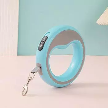 Dog Hand Holding Rope Automatic Retractable Dog Leash Large, Medium and Small Dogs Dog Chain Corgi Teddy Pet Supplies Blue