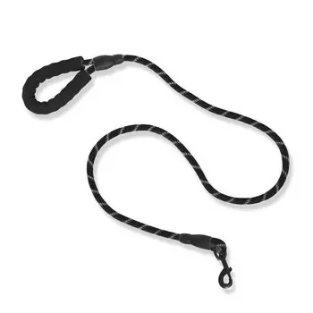 Dog Hand Holding Rope Small Dog Dog Leash Pet Supplies Small Dog Dog Leash Corgi Special Dog Rope Medium-Sized Dog 1.5 m Explosion-proof Haul Rope [Rope Only]] Black