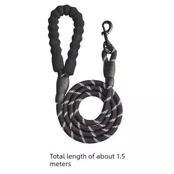 Dog Hand Holding Rope Vest-Style Chest Strap Dog Chain Jarre Aero Bull Pug Dog Small and Medium-Sized Dogs Dog Rope Pet Supplies M (Bust size about 60-71cm) Black traction rope