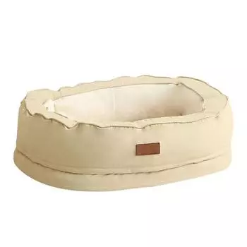 Dog House Pet House Detachable Oval Pet Bed Dog Bed Winter Warm Dog Mat Pet Mat Cat House M 70cm*50cm*20cm