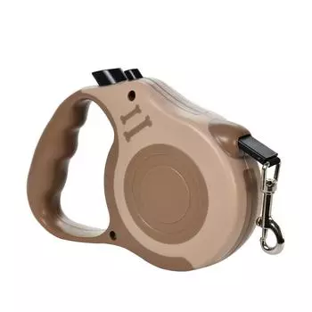 Dog Leash 3m 5m Retractable Small Dogs Roulette Outdoor Walking Puppy Cats Leash Extension Durable Nylon Pet Traction Rope Pug 3m розы красного