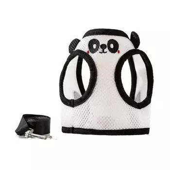 Dog leash Chest harness Dog leash Small and medium sized dog Teddy Bigbear Pomeranian walking dog leash vest Pet Supplies S (recommended weight 3-2.5 kg)