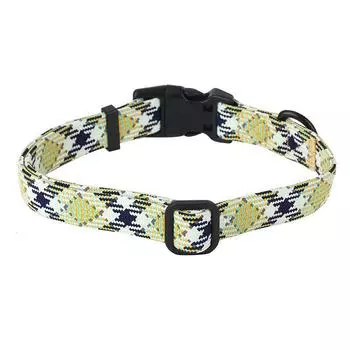 Dog leash Dog collar Neck ring Adjustable small medium and large Shiba Inu pattern reflective dog walking leash L size
