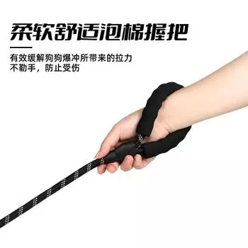 Dog Leash Multi-head Rope Anti-explosion and Anti-entanglement Pet Leash Anti-bite and Wear-resistant Walking Dog Rope One drag two оранжевый