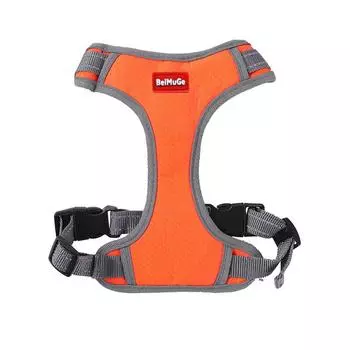 Dog leash Reflective medium and large dog pet chest strap Vest type dog chest back Explosion-proof walking dog leash S (6-6 kg)