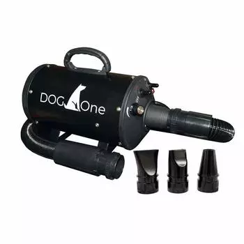 DOG One Pet Dog Commercial Быстро генерирует теплый большой воздух Японский стандарт PSE Черный фен, вентилятор, сушилка, сухой, воздух, объем, совместимый, чёрный