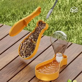 Dog Outing Water Cup Portable Tumbler Dog Water Bottle Water Bottle Dog Walking Puppy Drinking Water Food Cup Pet Supplies 9.5*5.5*17.8cm