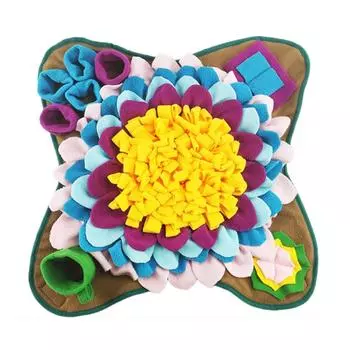 Dog Pet Snuffle Mat Nose Training Sniffing Pad Feeding Cushion Playing Toys
