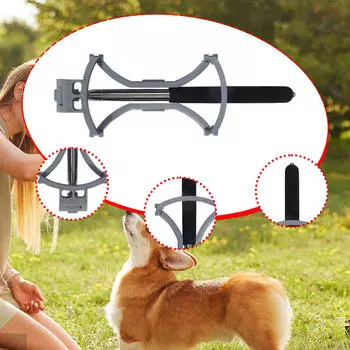 Dog Poo Catcher Scooper Pet Waste Picker Heavy Duty Outdoor Cleanup Tool Poops Collector for
