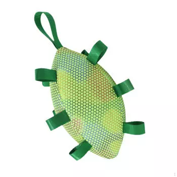 Dog Rugby Football Toy Interactive Pet Supplies Practical Comfortable Pets Molar Green Luminous