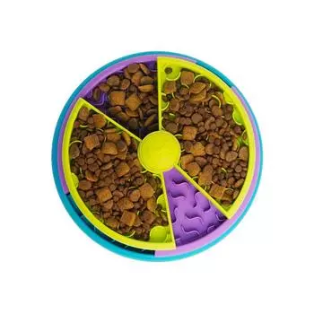 Dog Slow Plate Pet Slow Food Mat Fun Slow Food Plates Beloved Of Pets Rotating Slow Food Plate Portable Slow Food Plate