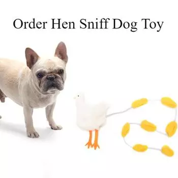 Dog Sniffing Toys Educational to Improve IQ Slow Food Training Supplies Egg-laying Hen Pet Food Hiding Toys