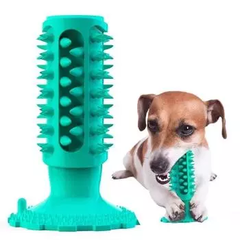 Dog Sound Toy Bite-Resistant Molar Golden Retriever Samoyed Large Dog Consumption Physical Pet Supplies Relieving Stuffy Handy Gadget Lake Blue [teeth cleaning molar]]