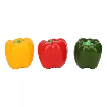 Dog Squeaky Chew Toys Cute Pepper Shape Teeth Grinding Soft Dog Interactive Toy for Medium Dogs