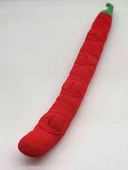 Dog Squeaky Toys Cute Red pepper Plush Small Dog Toys for Small Medium Large Dogs, Dog Smelling Toys Interactive Puzzle Toys красный