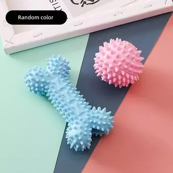 Dog Toy Bite-Resistant Teether Stick Puppy Teddy Puppy Relieving Stuffy Corgi Small Dog Dog Teether Ball Pet Supplies Main drawing 2-piece set