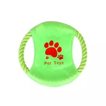 Dog Toy Chews Cotton Rope Knot Ball Grinding Teeth Pet Toys Large Small Dogs Free