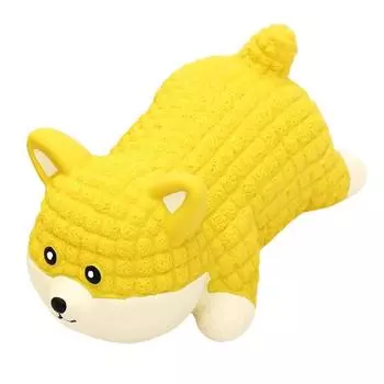 Dog Toy High Elastic Latex Bite-resistant Puppies Adult Dogs Chew Toy with Built-in Sound Device Interactive Toy S