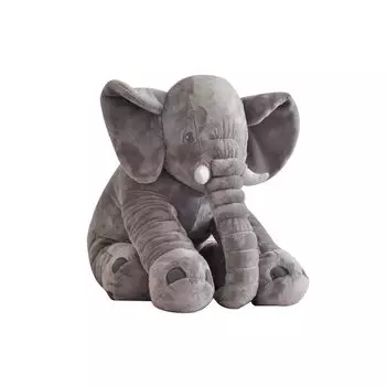 Dog Toy Jarre Aero Bull Teddy Big and Small Dogs Molar Estrus Vent Elephant to Sleep with Stuffed Toy Pet Supplies Elephant (40cm)
