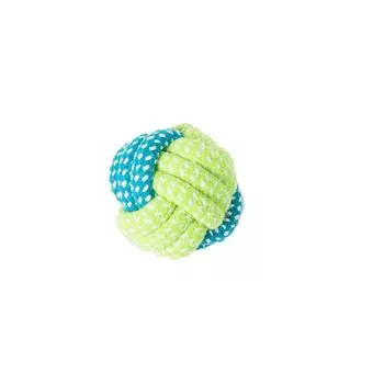 Dog Toy Knot Rope Ball Cotton Rope Dumbbell Puppy Cleaning Teeth Chew Toy Durable Braided Bite Resistant Safety and health