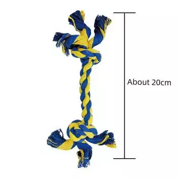 Dog Toy Molar Long Lasting Teddy Bichon Pomeranian Knot Toy Puppy Small Size Dogs Dog Chew Pet Supplies Big knot