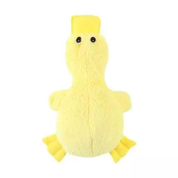Dog toy teasing dog bite-resistant sounding pet filling plush pet duck plush duck stuffing artifact