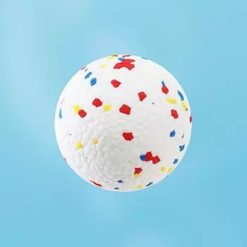 Dog toys, bite-resistant molar sticks, large puppies gnawing toys, odorless and non-toxic popcorn, molar teeth popping toy balls