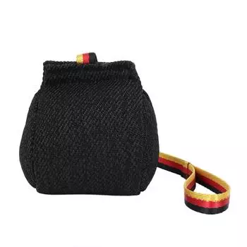 Dog Training Ball Rope Toy Interactive Bite Resistant Reduce Anxiety Dog Ball Pull Throw Toy Tug чёрный