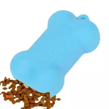 Dog Treat Training Pouch Bone Shape Pet Walking Bag Portable Dog Treat Bag Silicone Treat Bag Sturdy Pet Walking Bag For Walking зелёный